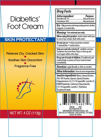 image - DIABETICS FOOT CREAM 4OZ